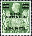 England Stamps Overprint "Somalia"