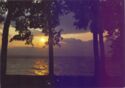 Sunset on the Leman Lake