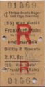 Return Ticket, Wien Westbf - Frankfurt (Main)