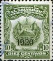 Municipal Revenue with "1920" overprint