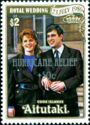 Prince Andrew and Miss Sarah Ferguson, surcharged