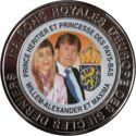 5 Francs (Dutch 7th Crown couple Willem-Alexander & Maxima)