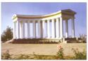 Odessa. The colonnade of the Vorontsov Palace.