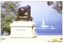 Odessa. Seaside Boulevard. Gun from the frigate "Tiger".