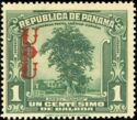 Panama Tree overprinted