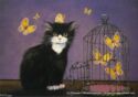 Cats Art by Renate Koblinger.
