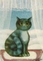 Cats Art by Renate Koblinger.