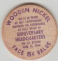 Wooden Nickel - Borough Of Malvern
