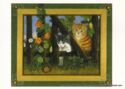 Cats Art by Brigitte Nosko.