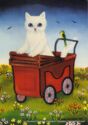 Cats Art by Anna Hollerer. "Katzenbaby"