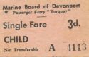 Passenger Ferry Torquay - Child