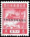 Japanese Occupation of Malaya handstamped "TRENGGANU"