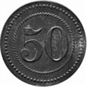 50 Pfennig (POW Camp WW1)