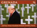 US President Trump at Suresnes American Cemetery, France