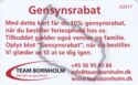 Gensynsrabat - Team Bornholm