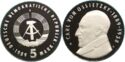 5 Mark (100th birthday of pacifist Carl von Ossietzky)