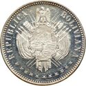 1 Boliviano (Piedfort)