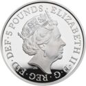 5 Pounds (Remembrance 100 Years. Silver)