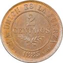 2 Centavos (ESSAI Bronze)