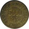 5,000 Réis (Santa Casa de Misericordia. No date)