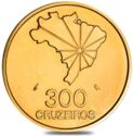 300 Cruzeiros (150th Anniversary of Independence)