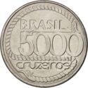 5,000 Cruzeiros (2nd centenary of Tiradentes's death)