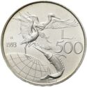 500 Lire (Flora and Fauna to save 1st series)