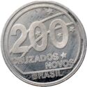 200 Cruzados Novos  (Centennial of Republic)