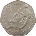 50 Pence (Tourist Trophy Motorcycle Races, Joey Dunlop)