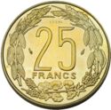 25 CFA Francs