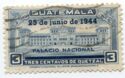 National Palace issue of 1944 overprinted in blue
