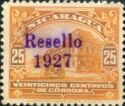 National Palace Overprinted Resello 1927
