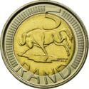 5 Rand (Afrika Borwa, Suid Afrika - Sepedi/Sesotho & Afrikaans)