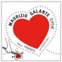 Red heart of Maurizio Galante