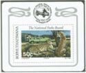 National Parks: Tourism - Gepard (Souvenir Sheet)