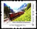 Rack Railway. Train a Cremaillere du Montenvers