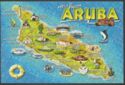 Map of Aruba