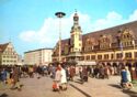 Messestadt Leipzig. Altes Rathaus und Alte Waage am Markt