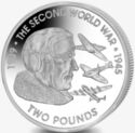 2 Pounds (80th Anniversary of the Second World War - The Airman - Silver edition)