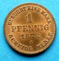 1 Pfennig (1/100 Mark)