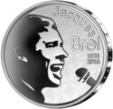 10 Euro (40 Anniversary of dead of Jacques Brel)
