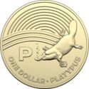 1 Dollar (The Great Aussie Coin Hunt - Letter P - Platypus)