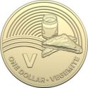 1 Dollar (The Great Aussie Coin Hunt - Letter V - Vegemite)