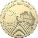 1 Dollar (The Great Aussie Coin Hunt - Letter X - Xantippe)