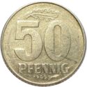 50 Pfennig (large arms)