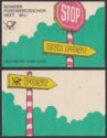 Booklet-"STOP-ZUR POST" (Commemorative stamps)