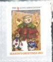 Seasons Greetings Lung Association Snowman with Wings