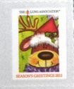 Seasons Greetings Lung Association Toy Reindeer