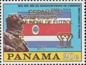 Bolivar and Costa Rica Flag Overprinted in gold Type X