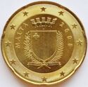 20 Euro Cent (Maltese coat of arms)